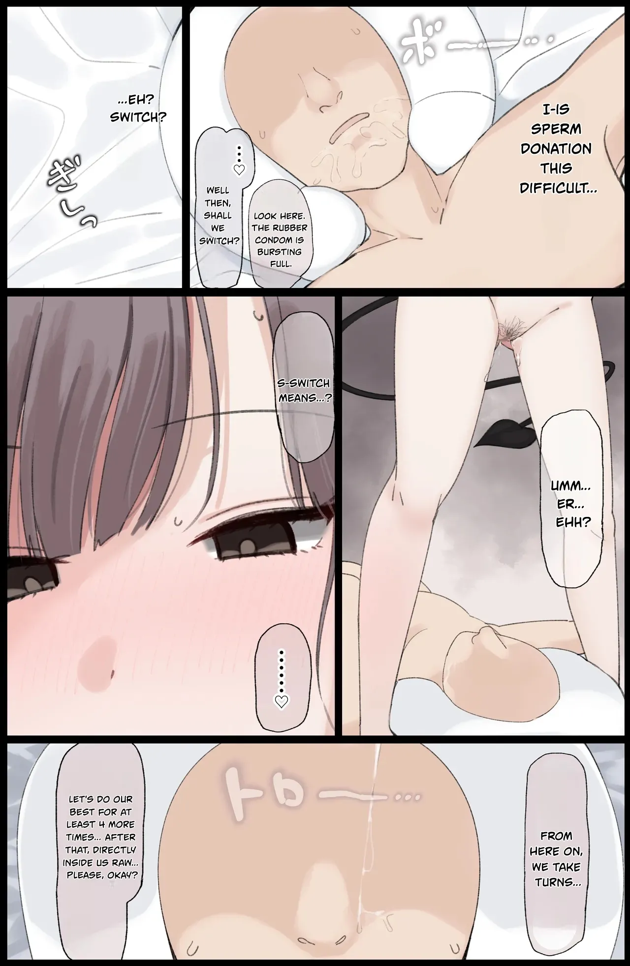 Sperm Offering - Viscous Body Fluid Succubus's Pheromone Forced Suction Milking - Chapter 1 - page 11