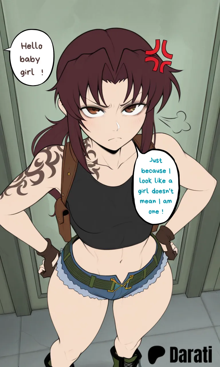 Blacked Lagoon revy femboy Chapter 1 - page 1