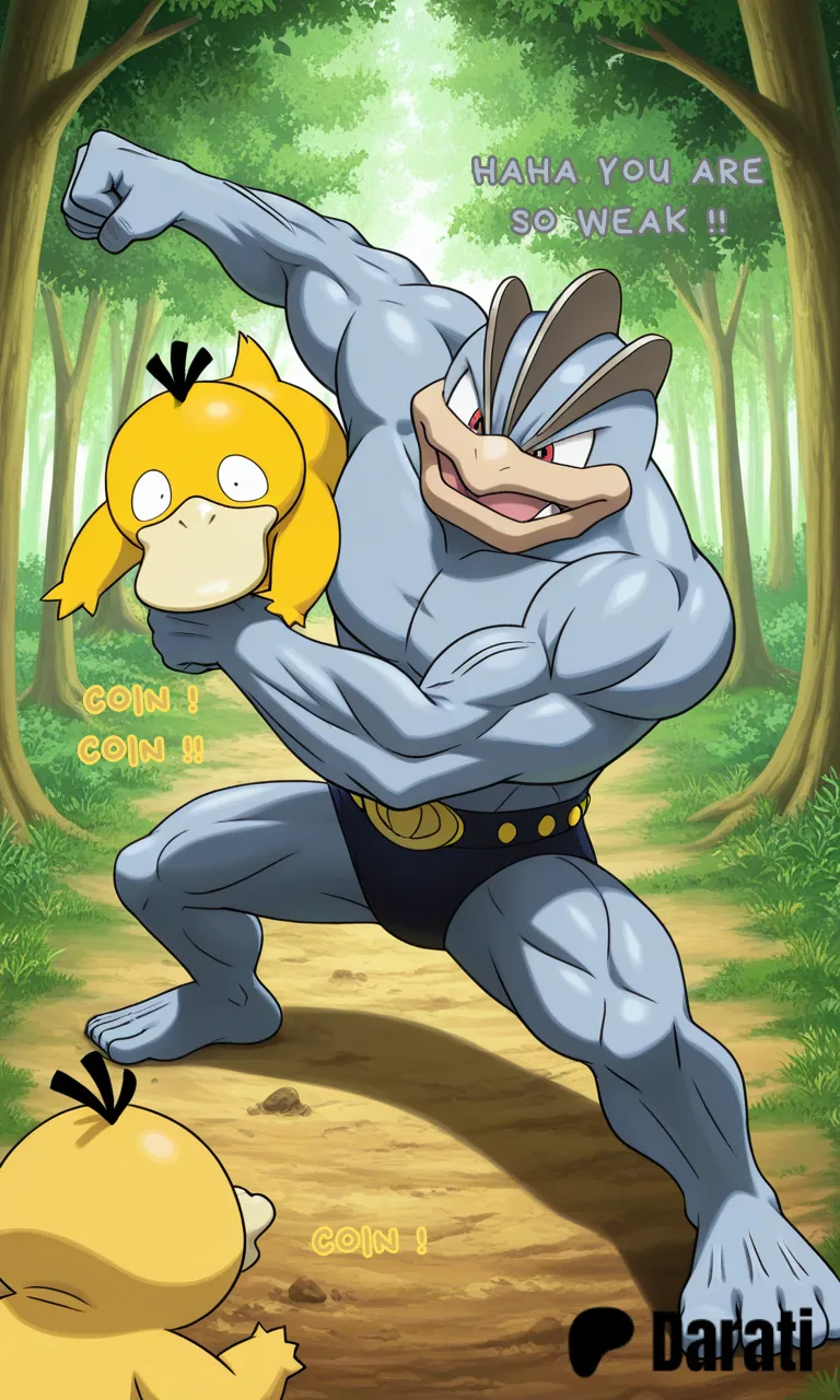 Misty Machamp Duel pokemon by Darati Chapter 1 - page 1