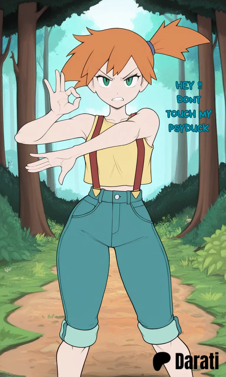 Misty Machamp Duel pokemon by Darati Chapter 1 - page 2