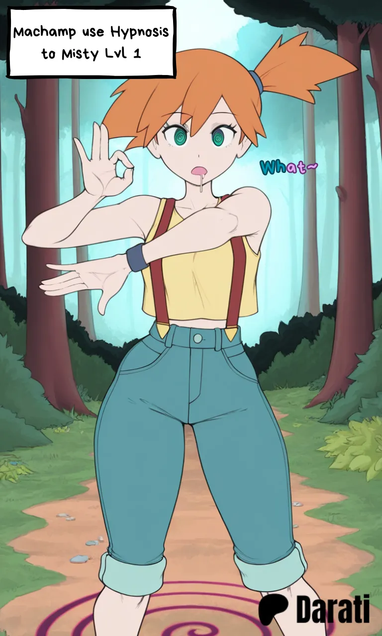 Misty Machamp Duel pokemon by Darati Chapter 1 - page 3