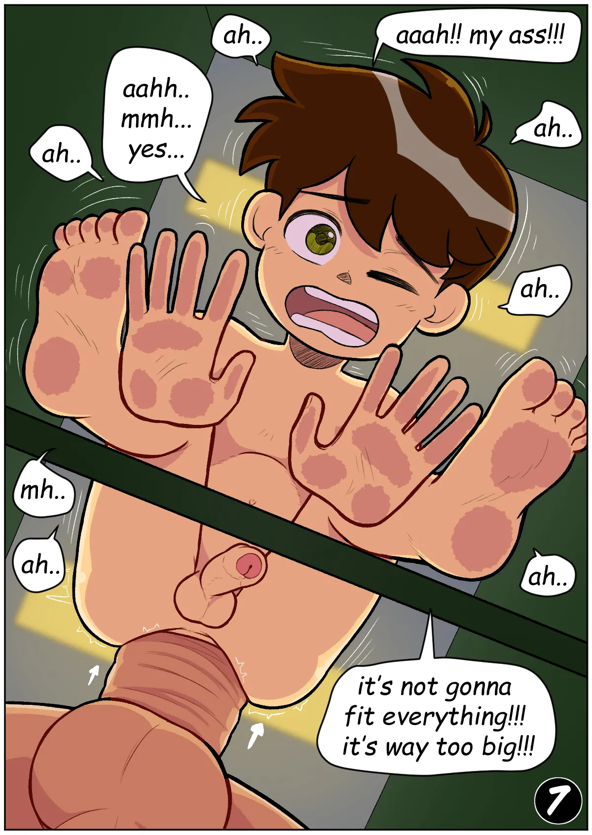 Ben 10 Glory Trap Chapter 1 - page 10