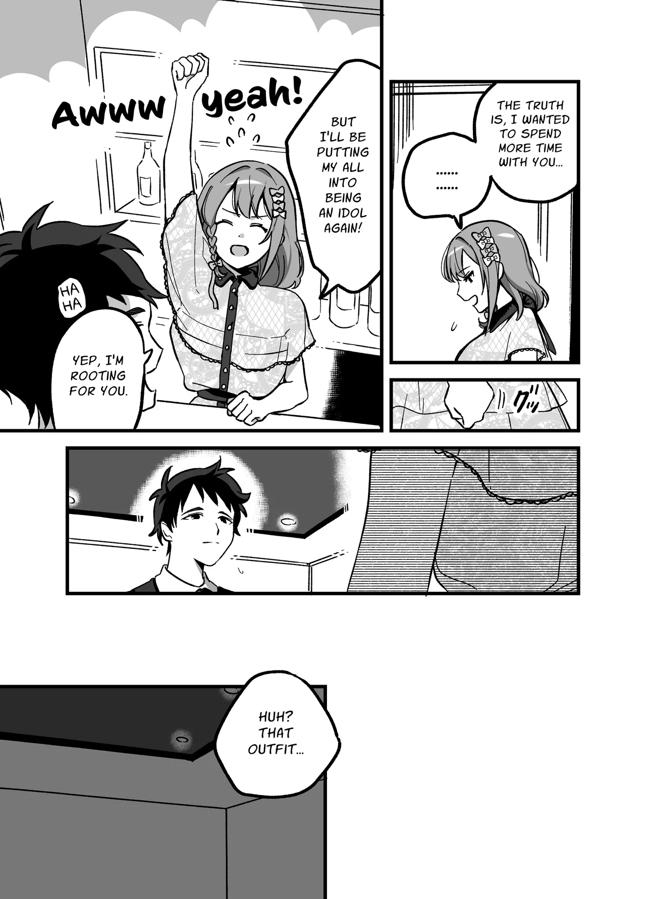 Ryuushutsu Heroine ~Oshi Idol ga Yowasare Nugasare Sarasareru~ Chapter 1 - page 16