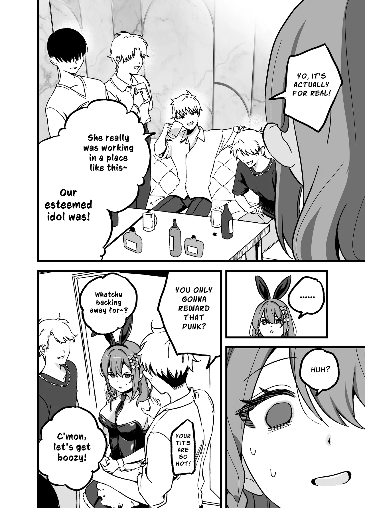 Ryuushutsu Heroine ~Oshi Idol ga Yowasare Nugasare Sarasareru~ Chapter 1 - page 21