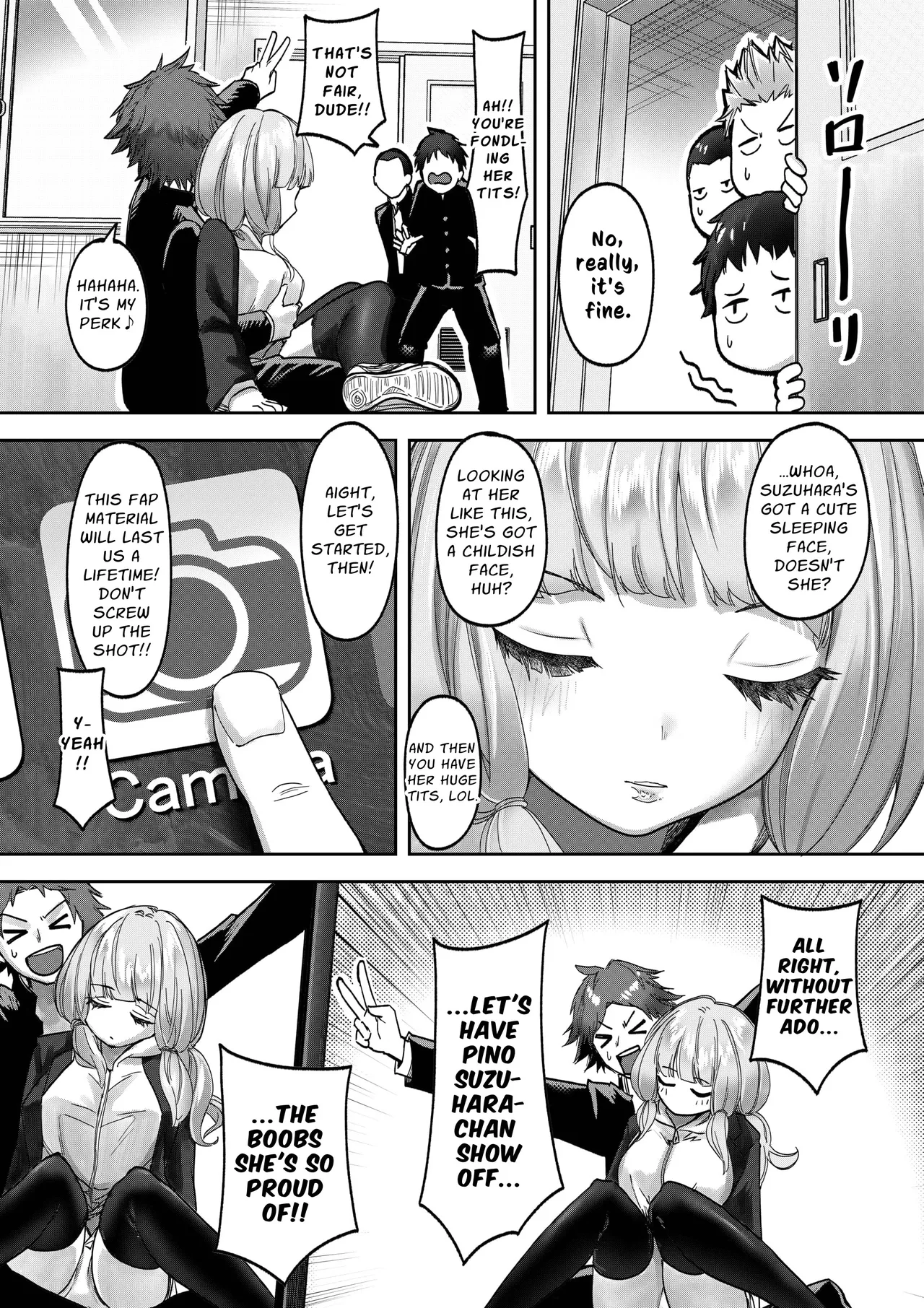 Kyonyuu JK Nemurasete Oppai wo Moteasobu Chapter 1 - page 15