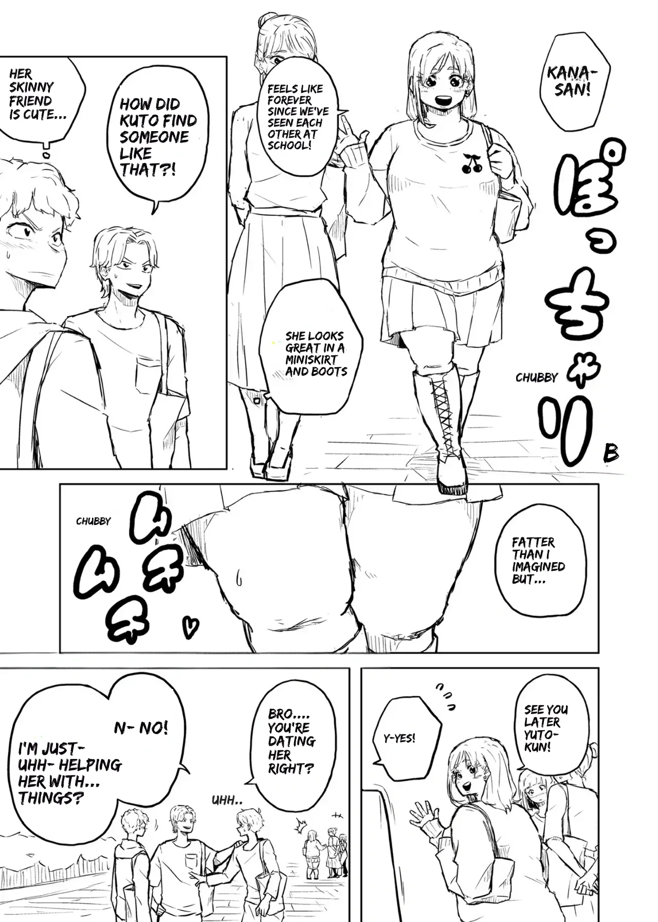 Chubby Girlfriend Chapter 1 - page 35
