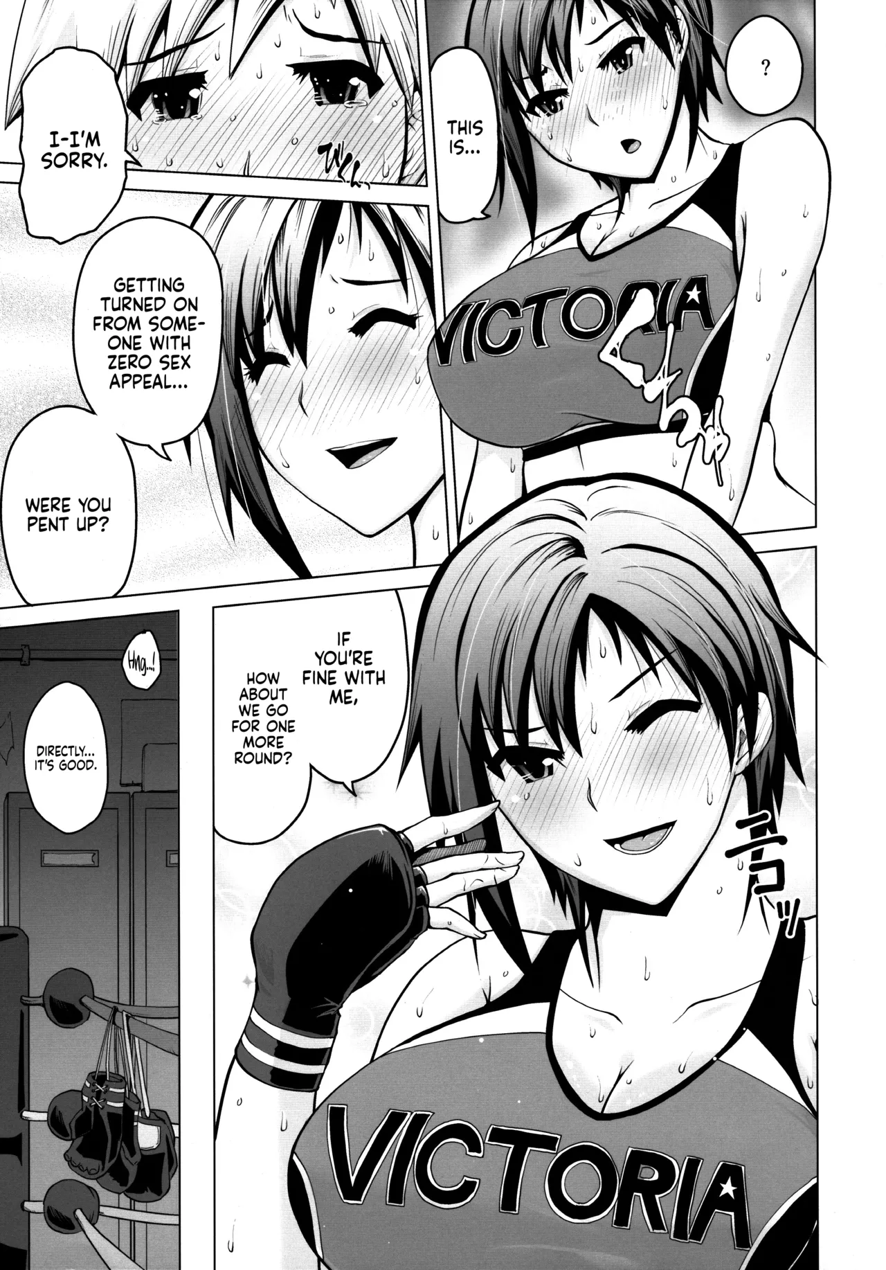 The Story of an MMA Fighter Who Looks Good in Sweat Having Lovey-Dovey Sex with a Shota Boy Chapter 1 - page 11