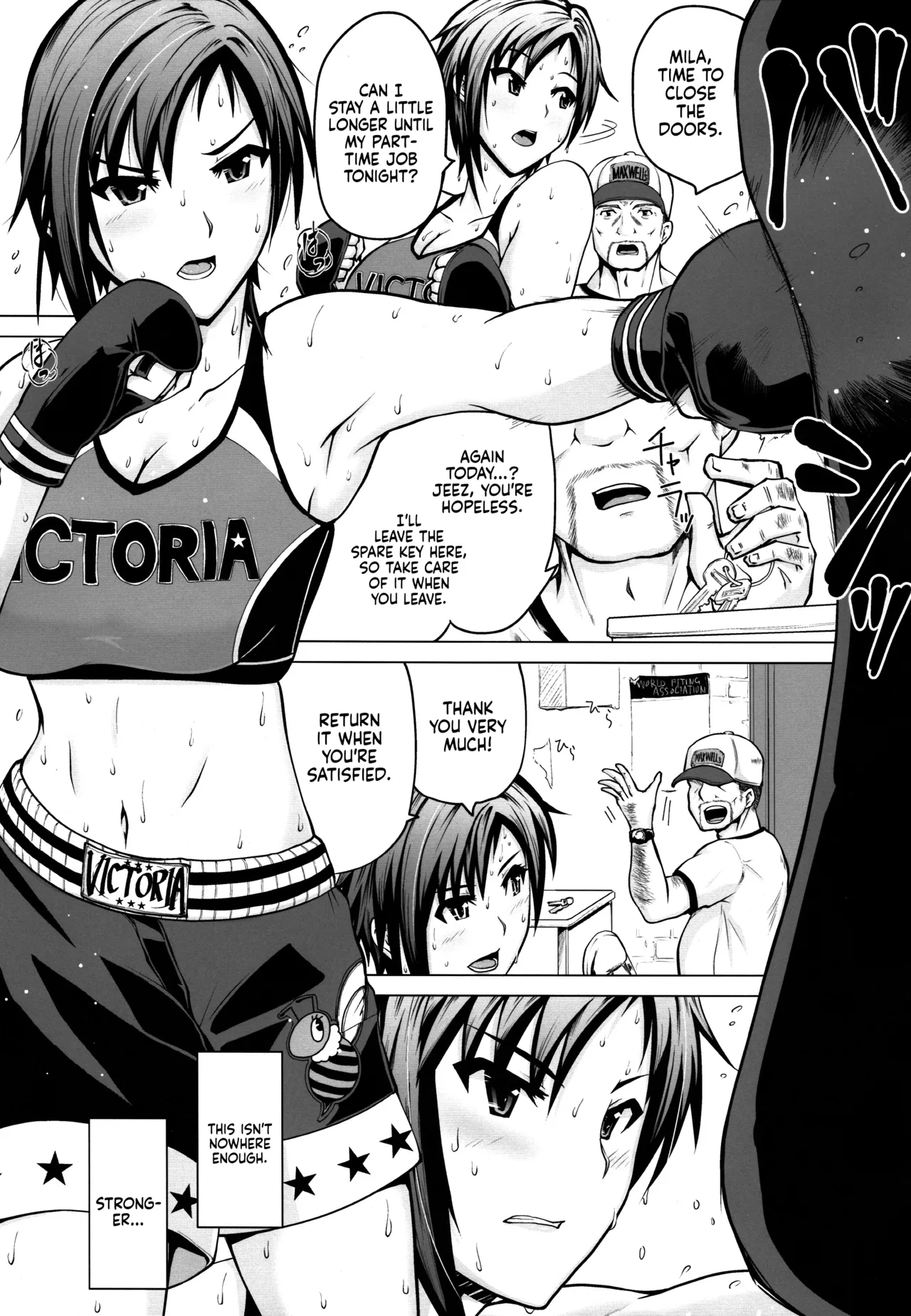 The Story of an MMA Fighter Who Looks Good in Sweat Having Lovey-Dovey Sex with a Shota Boy Chapter 1 - page 5