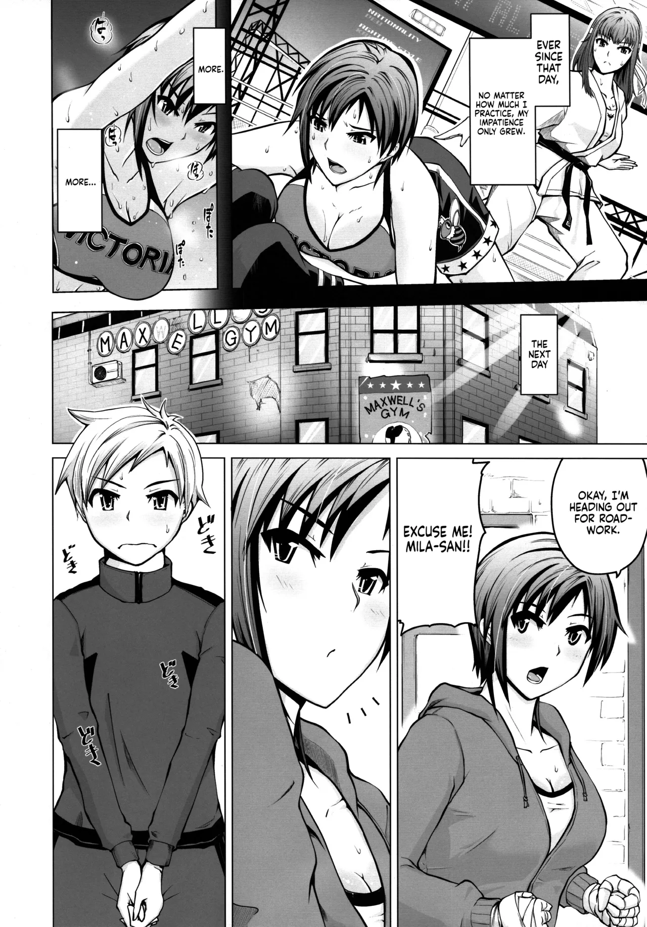 The Story of an MMA Fighter Who Looks Good in Sweat Having Lovey-Dovey Sex with a Shota Boy Chapter 1 - page 6