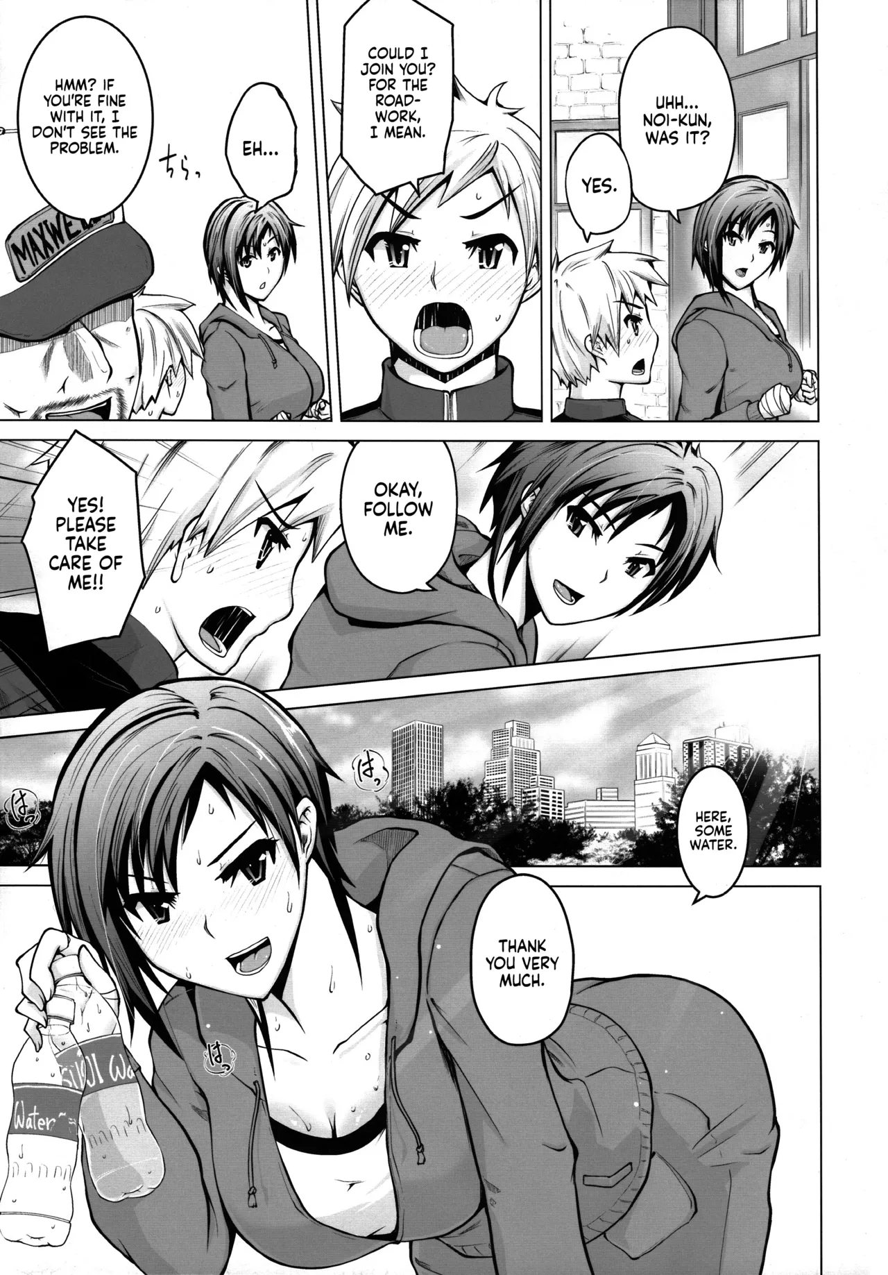 The Story of an MMA Fighter Who Looks Good in Sweat Having Lovey-Dovey Sex with a Shota Boy Chapter 1 - page 7