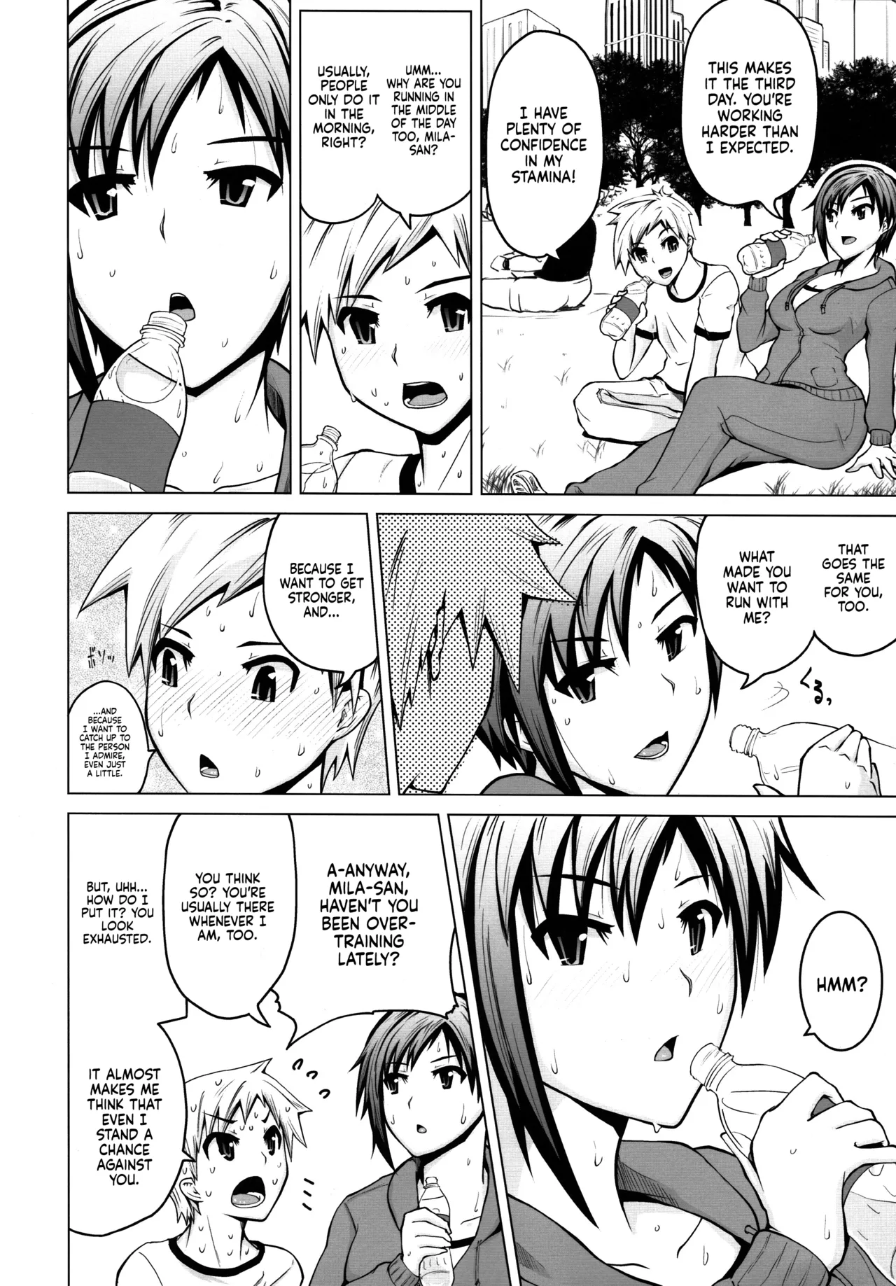 The Story of an MMA Fighter Who Looks Good in Sweat Having Lovey-Dovey Sex with a Shota Boy Chapter 1 - page 8