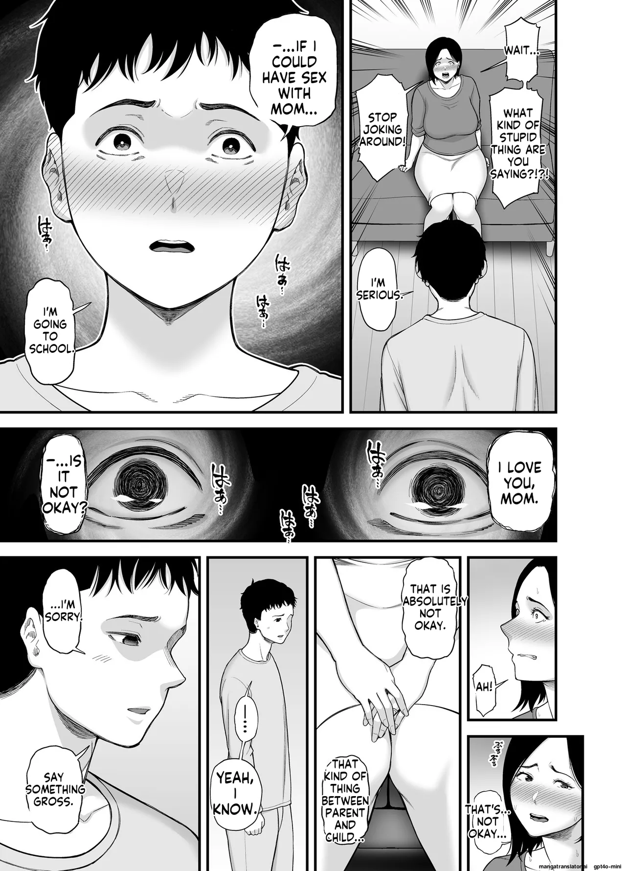 Haha ni Muketa Seiyoku Chapter 1 - page 9