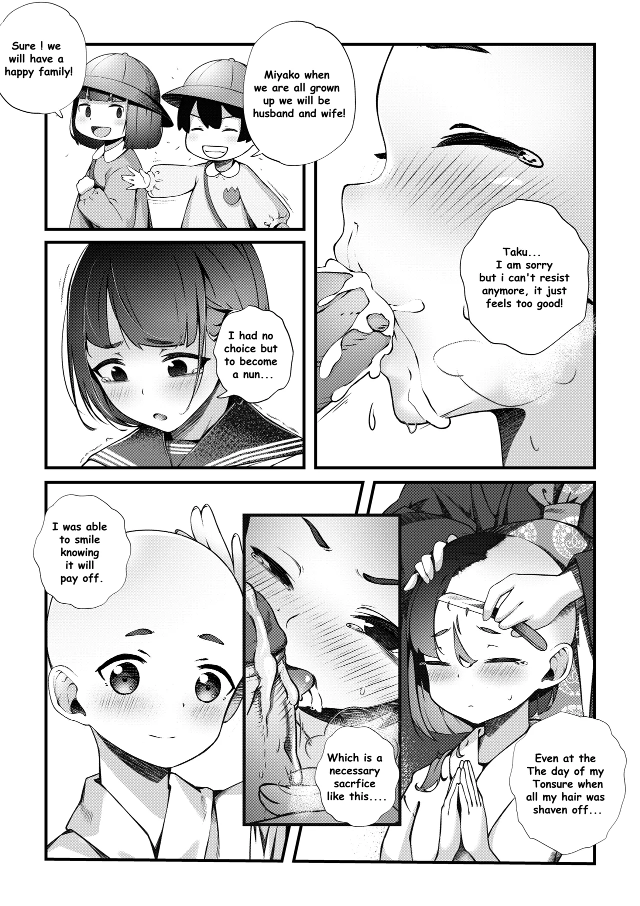 The pleasure nun Miyako Chapter 1 - page 11