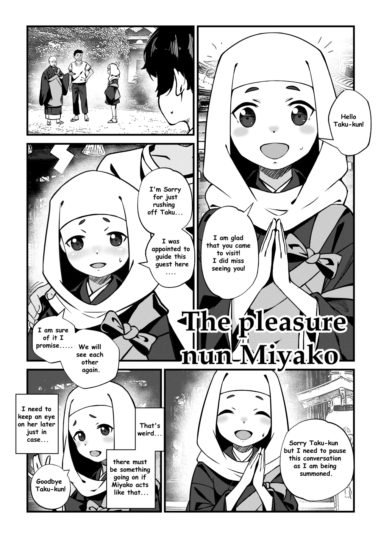 The pleasure nun Miyako Chapter 1 - page 3