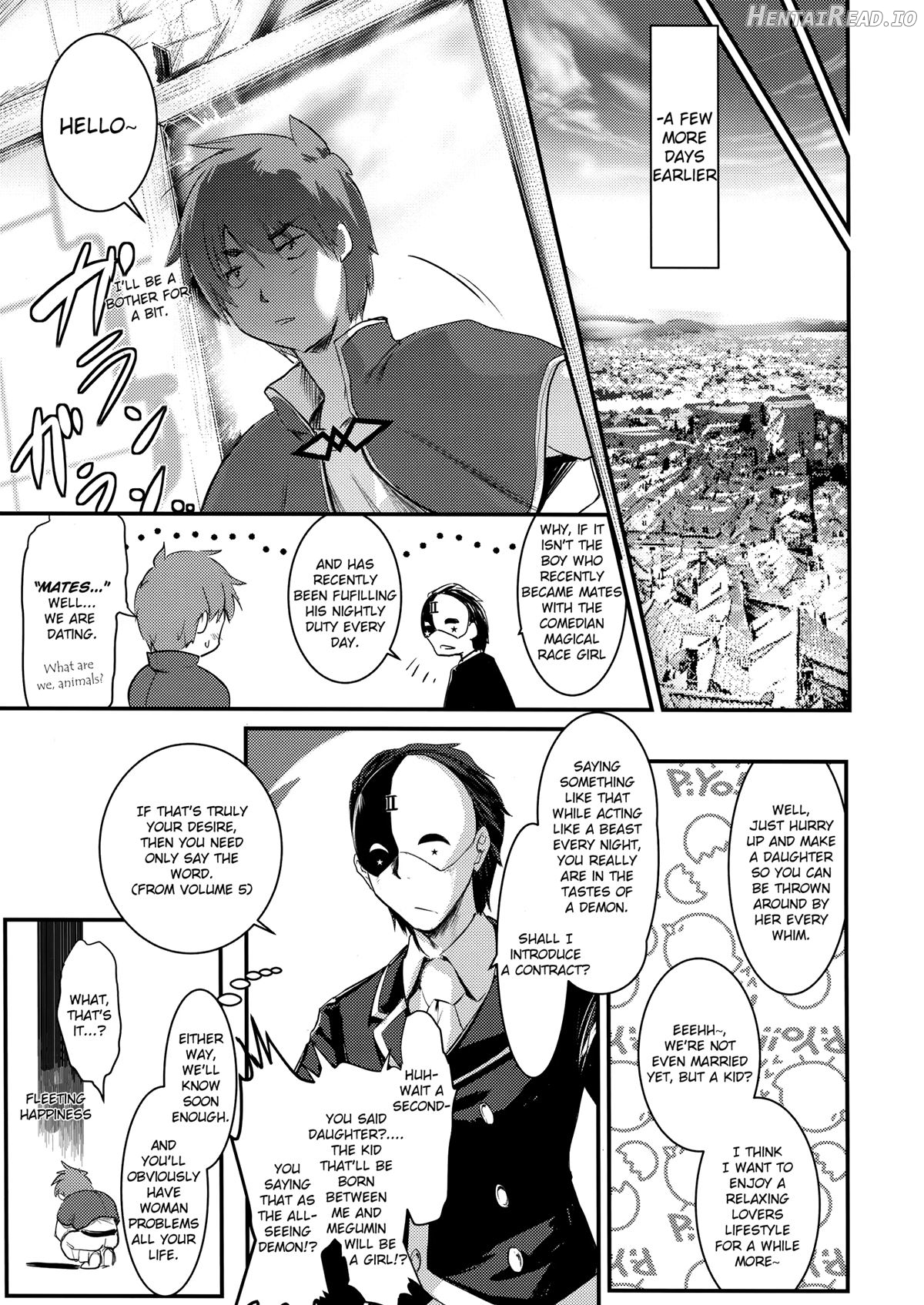 Meguicha 4 Chapter 4 - page 9