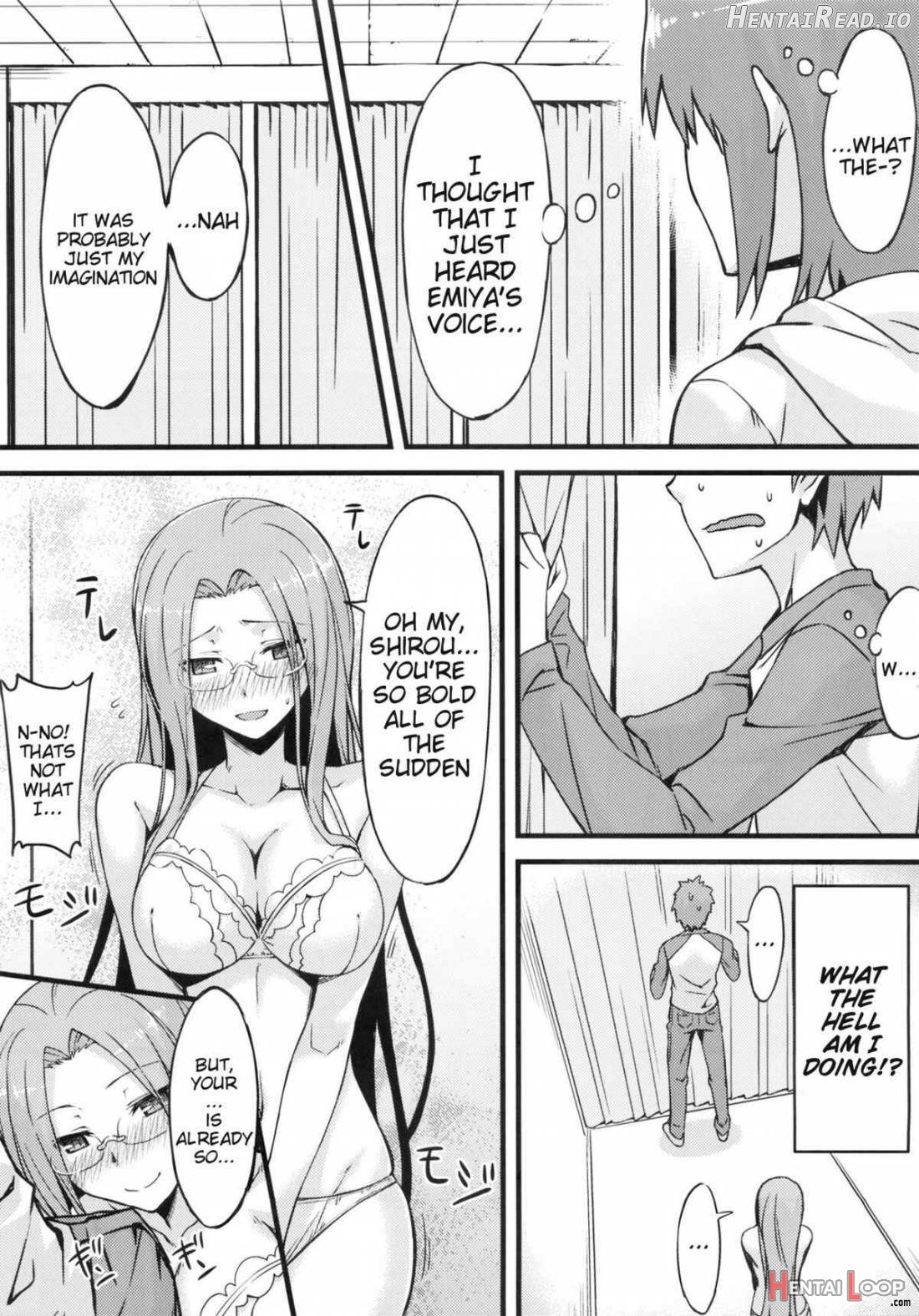 Rider-san to no Ichinichi. Chapter 3 - page 6