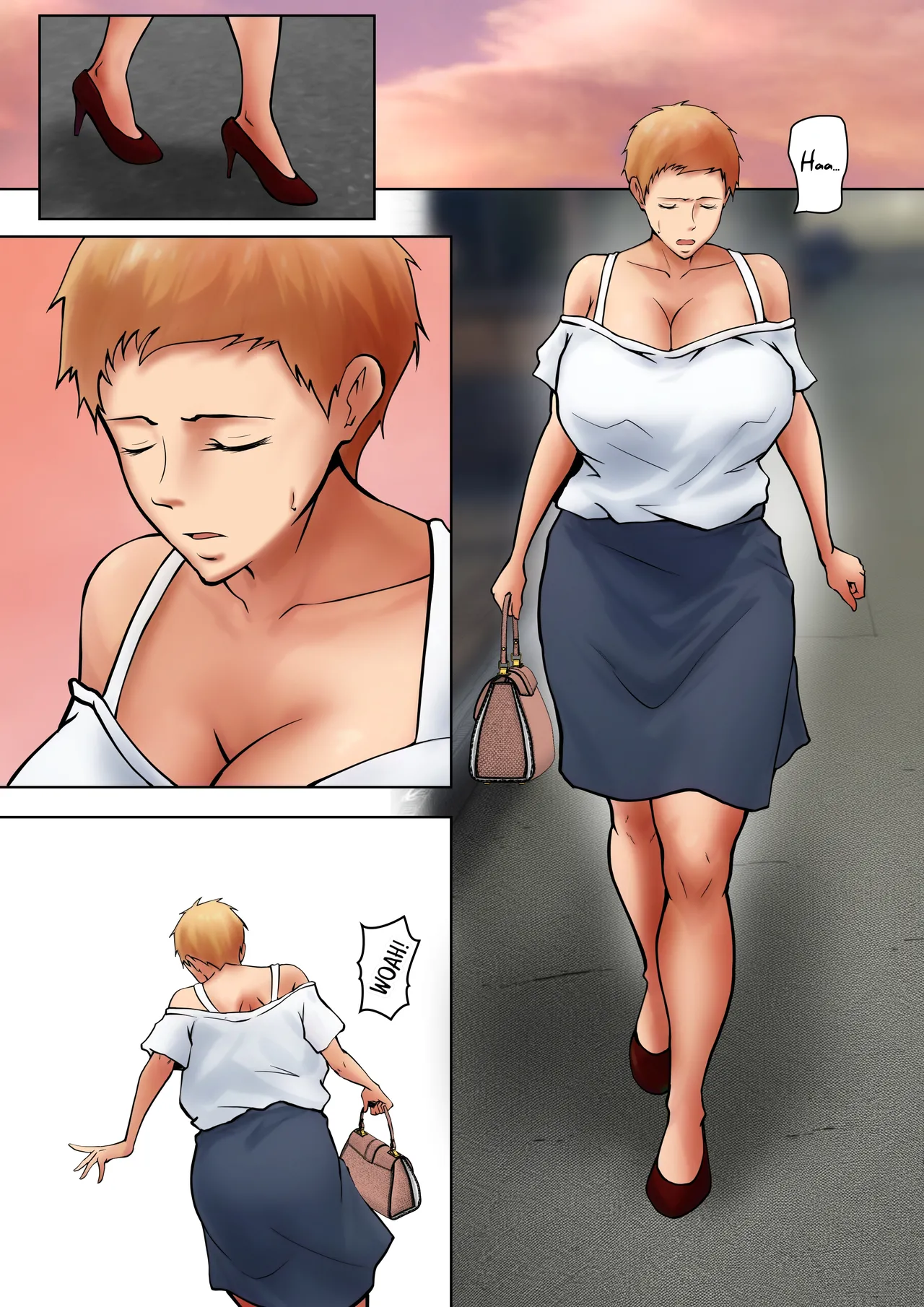 Giri no Oyako ga Doukyou Shitereba Kitto kou Chapter 1 - page 127