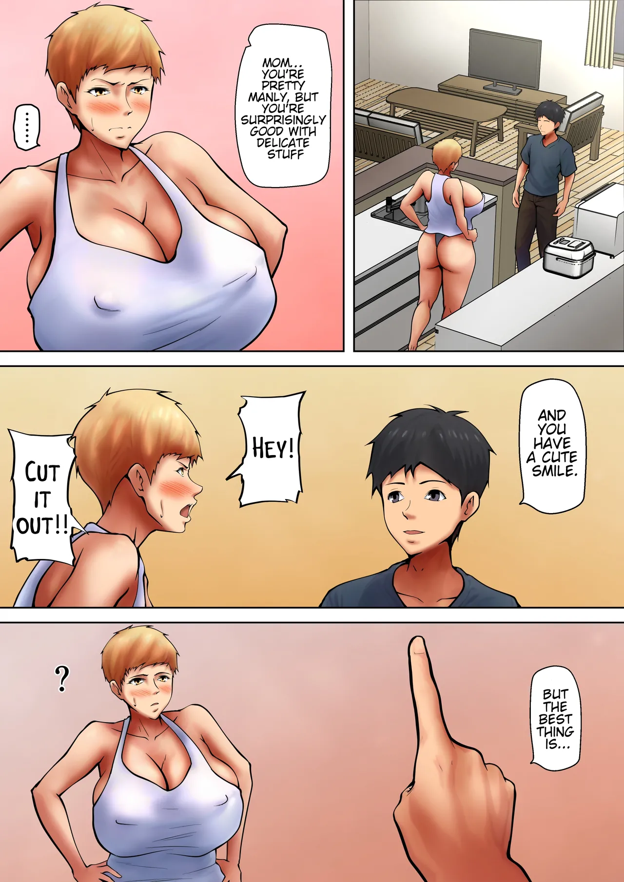 Giri no Oyako ga Doukyou Shitereba Kitto kou Chapter 1 - page 135