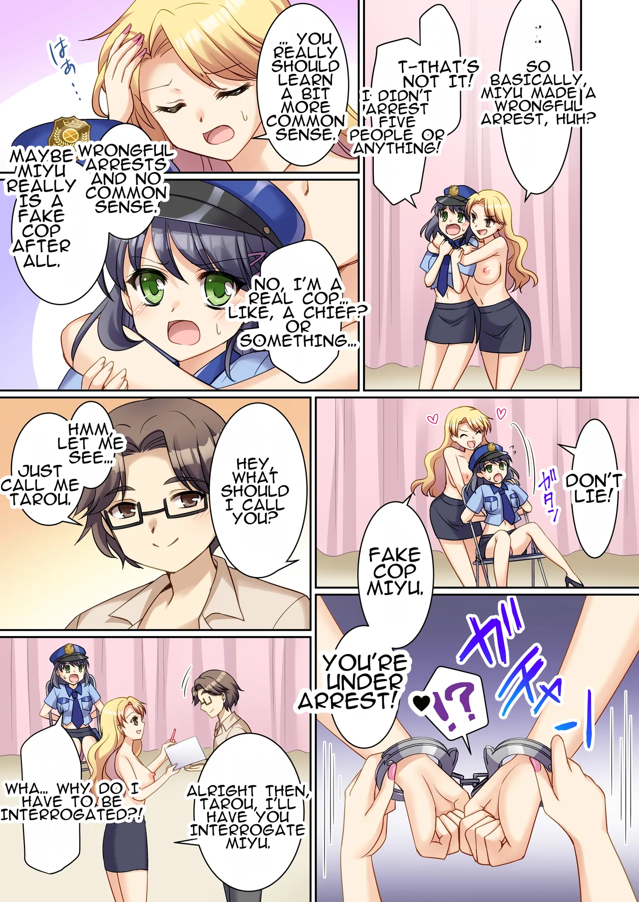 TS Genzitsu Kaihen ~ Shinzin Kosupure Fuuzoku Jou ♀ ni Ochiru Keisatsukan ♂ ~ Chapter 1 - page 12