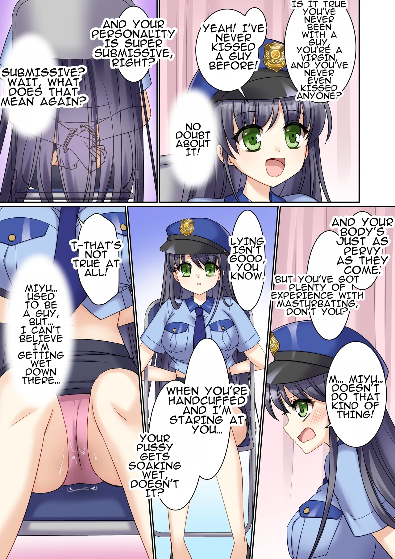 TS Genzitsu Kaihen ~ Shinzin Kosupure Fuuzoku Jou ♀ ni Ochiru Keisatsukan ♂ ~ Chapter 1 - page 16