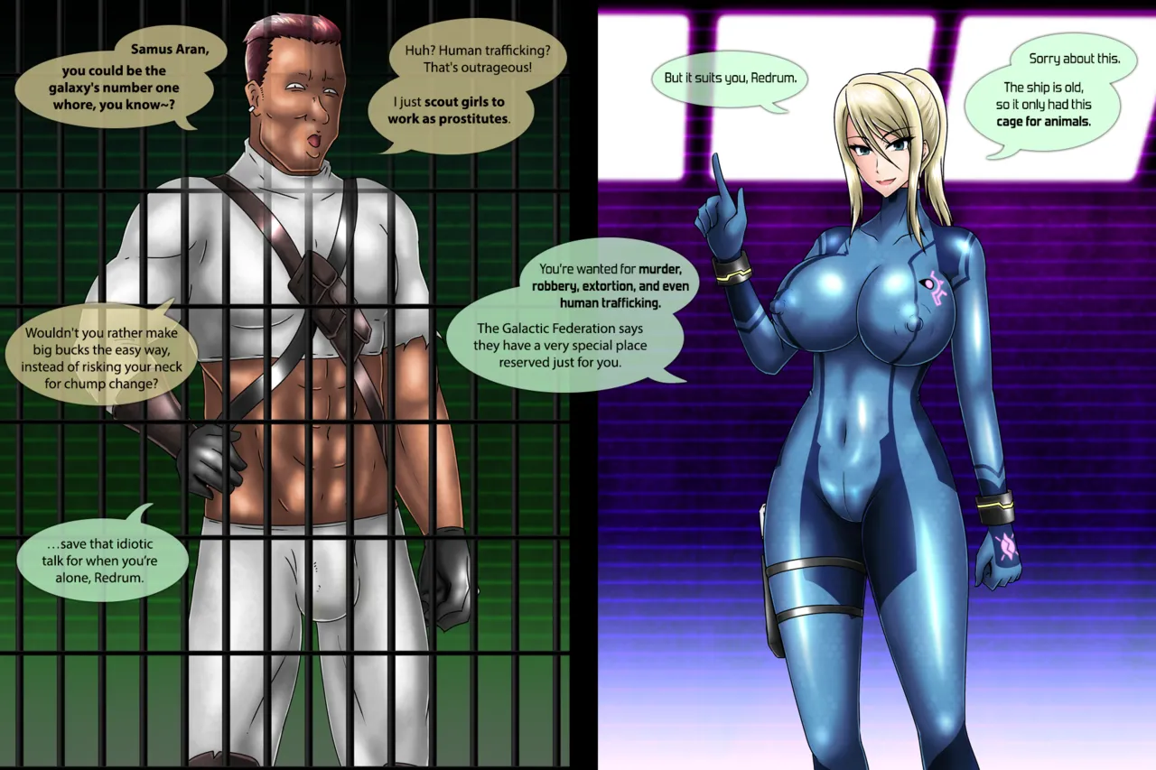 Failed Bounty Hunt- Samus Aran Chapter 1 - page 4