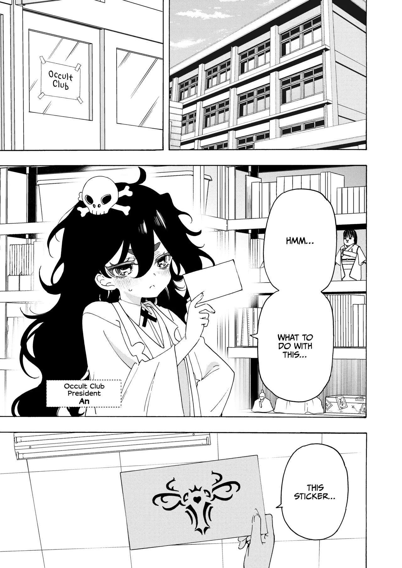 Occult-bu junyuu teman yuri manga Chapter 1 - page 2