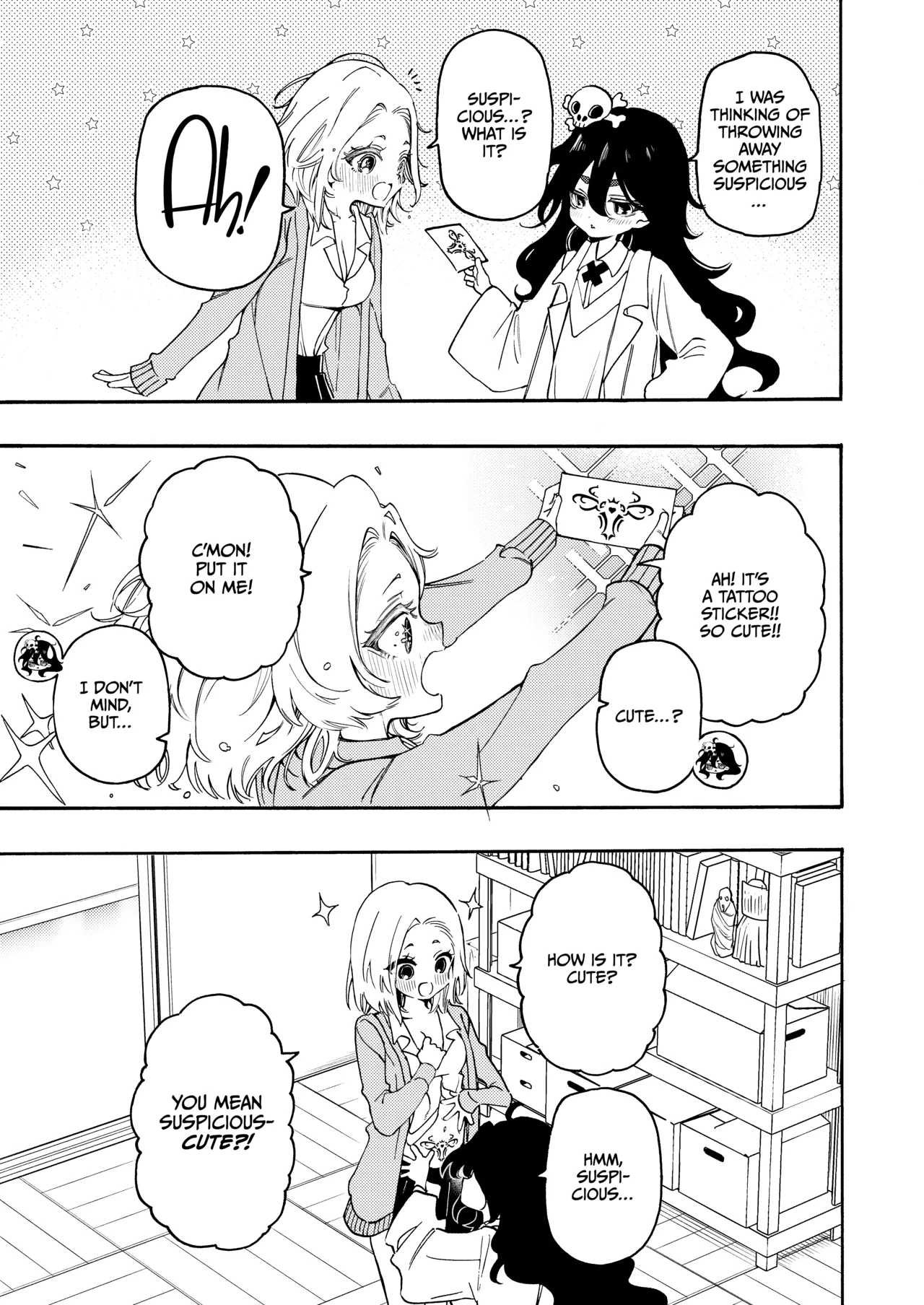 Occult-bu junyuu teman yuri manga Chapter 1 - page 4