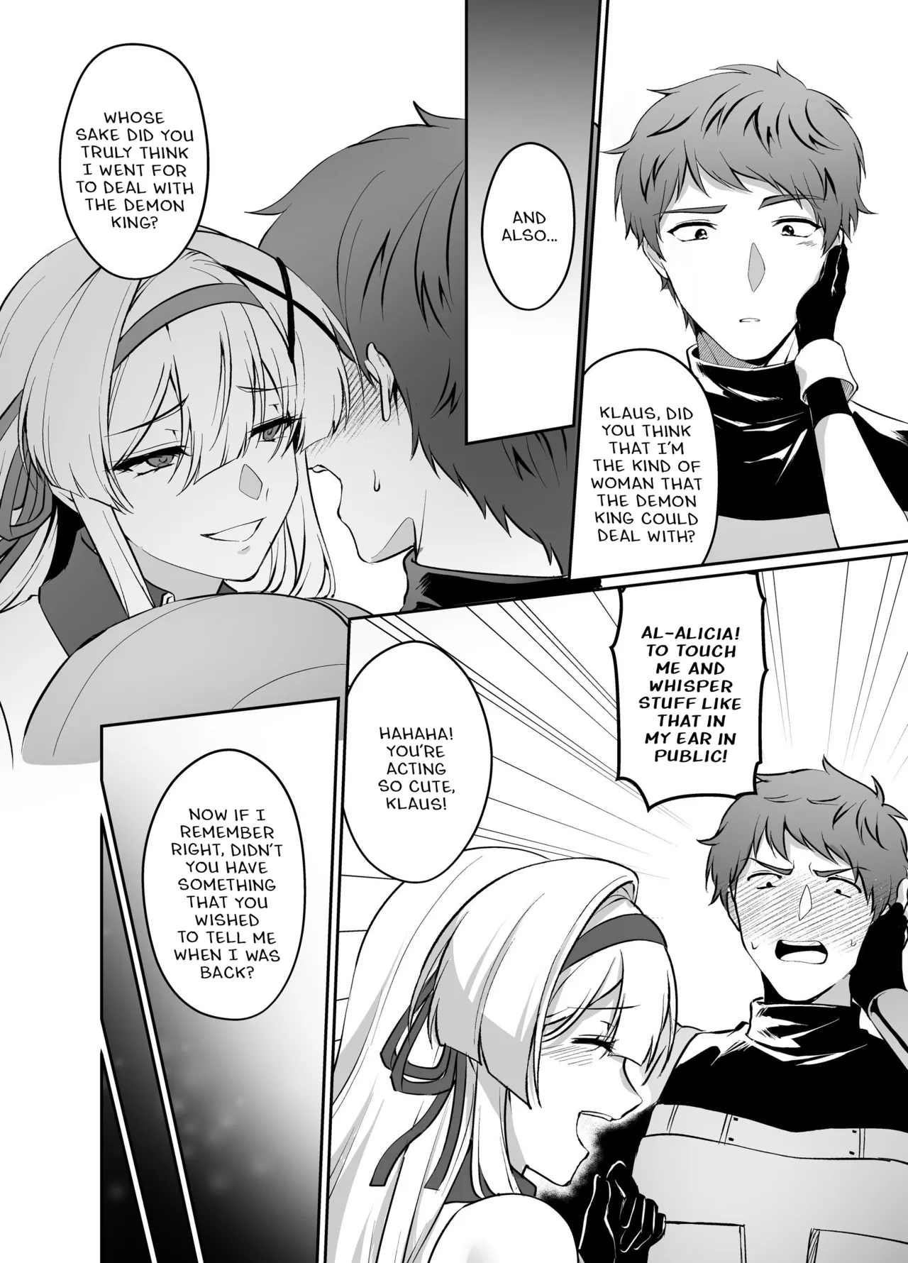 Hyouten no Kishi Alicia ~Seigi no Hime Kishi ga Maou no Utsuwa ni Somari Ochiru Toki kara~ Chapter 1 - page 25