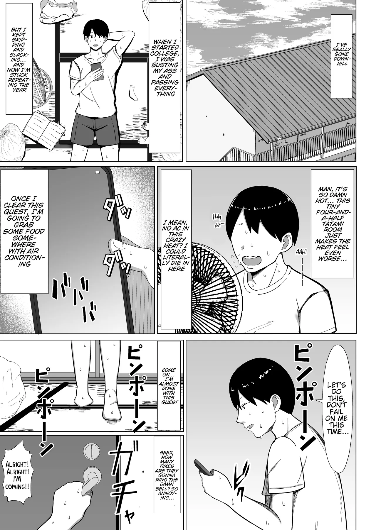 The story of how I ended up living with my mom in a four-and-a-half tatami room 1. Chapter 1 - page 2