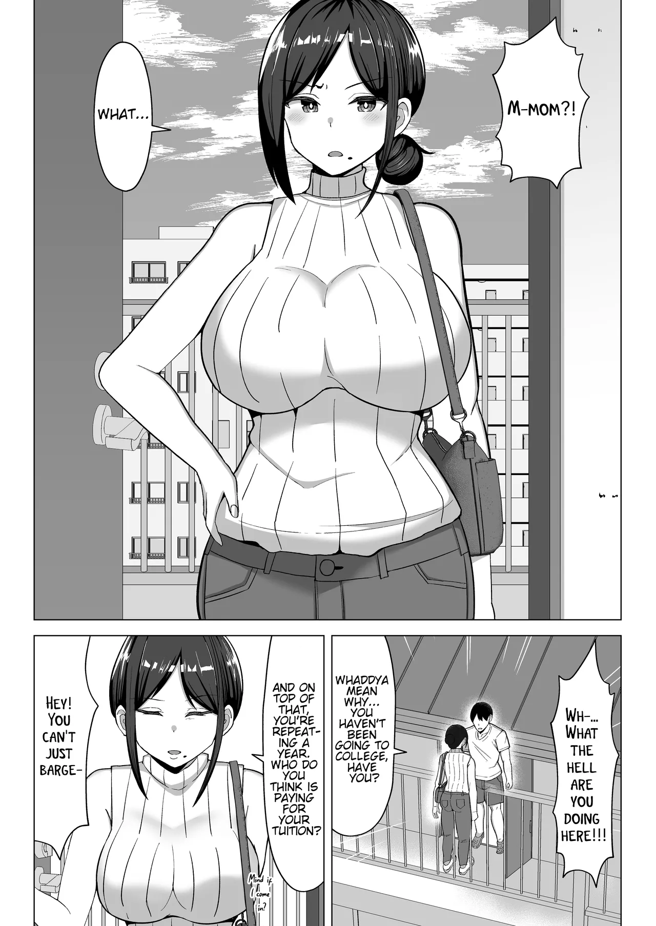The story of how I ended up living with my mom in a four-and-a-half tatami room 1. Chapter 1 - page 3