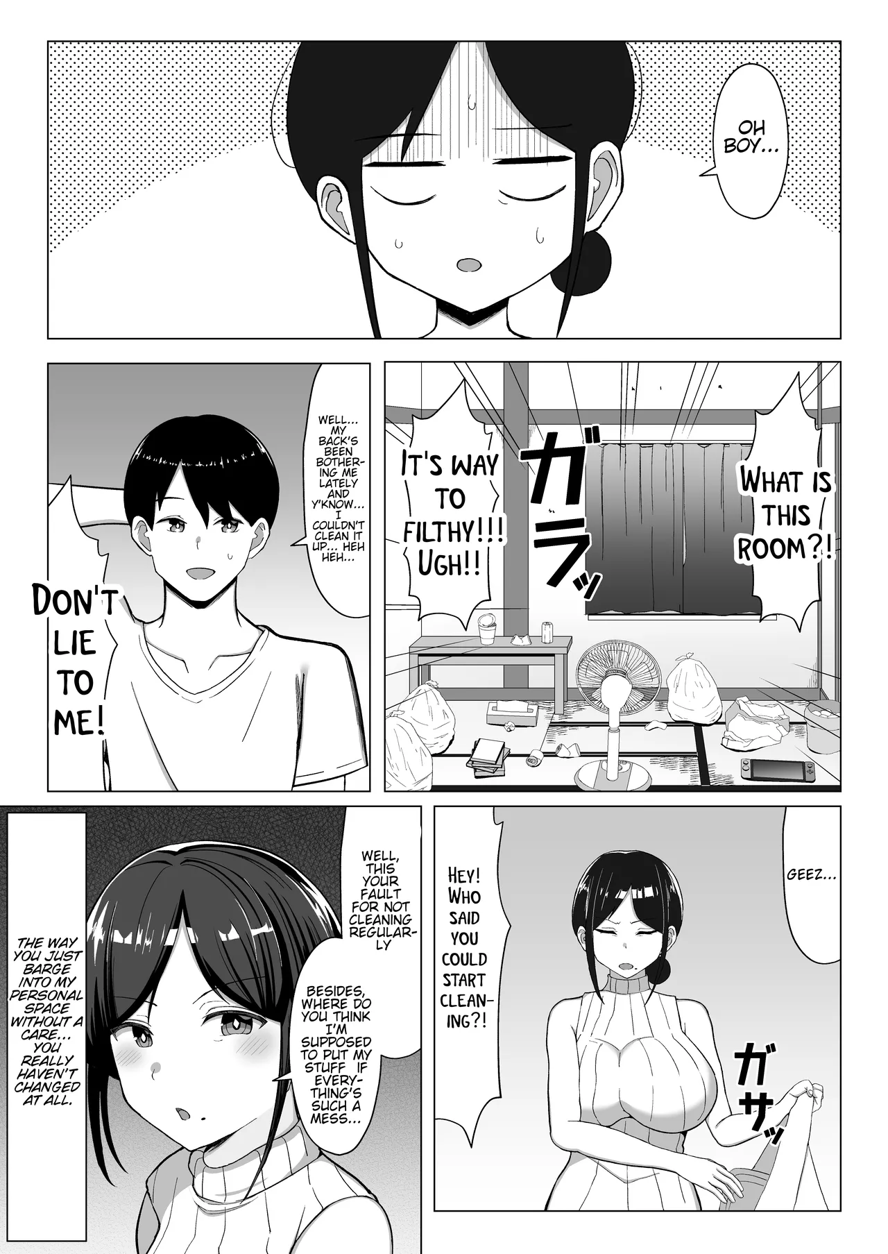 The story of how I ended up living with my mom in a four-and-a-half tatami room 1. Chapter 1 - page 4
