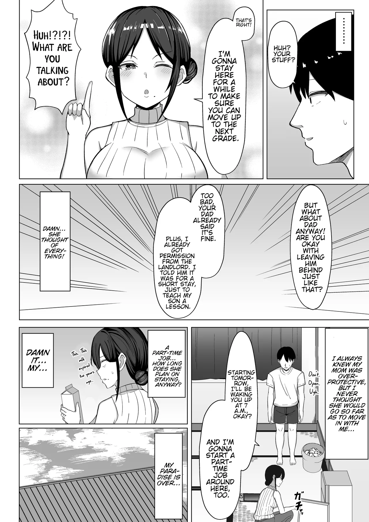 The story of how I ended up living with my mom in a four-and-a-half tatami room 1. Chapter 1 - page 5