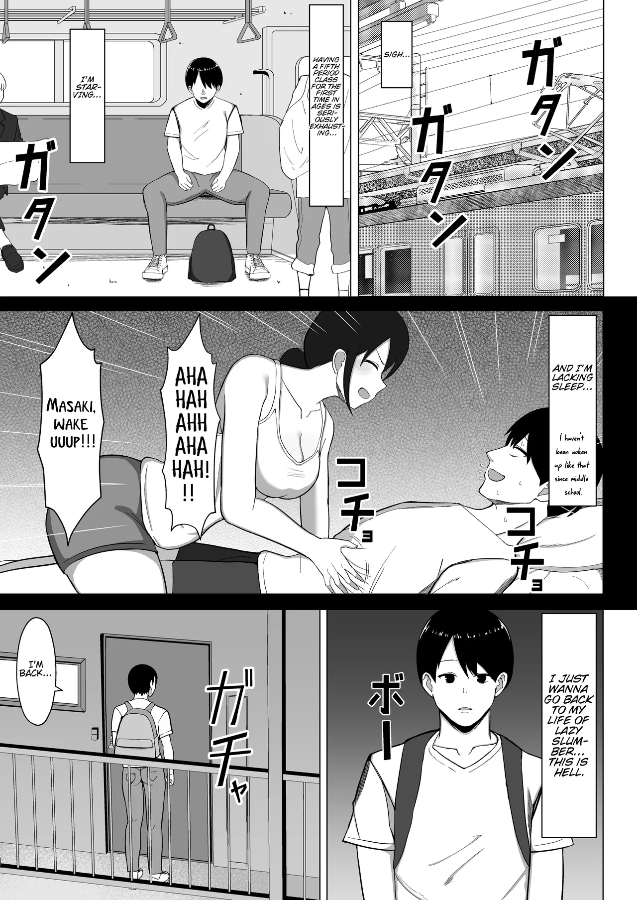The story of how I ended up living with my mom in a four-and-a-half tatami room 1. Chapter 1 - page 6