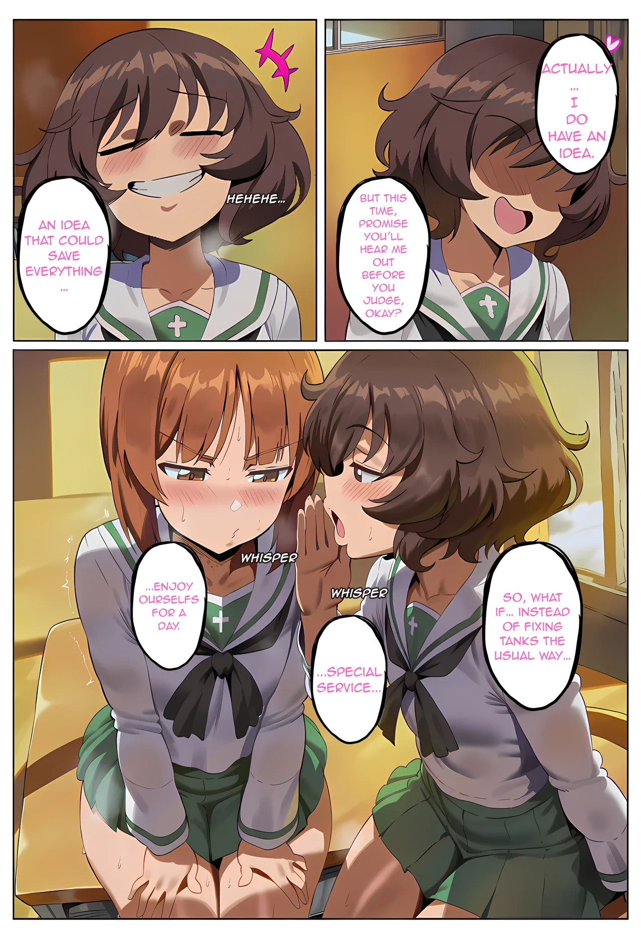 The Oarai Brothel Initiative Chapter 1 - page 8