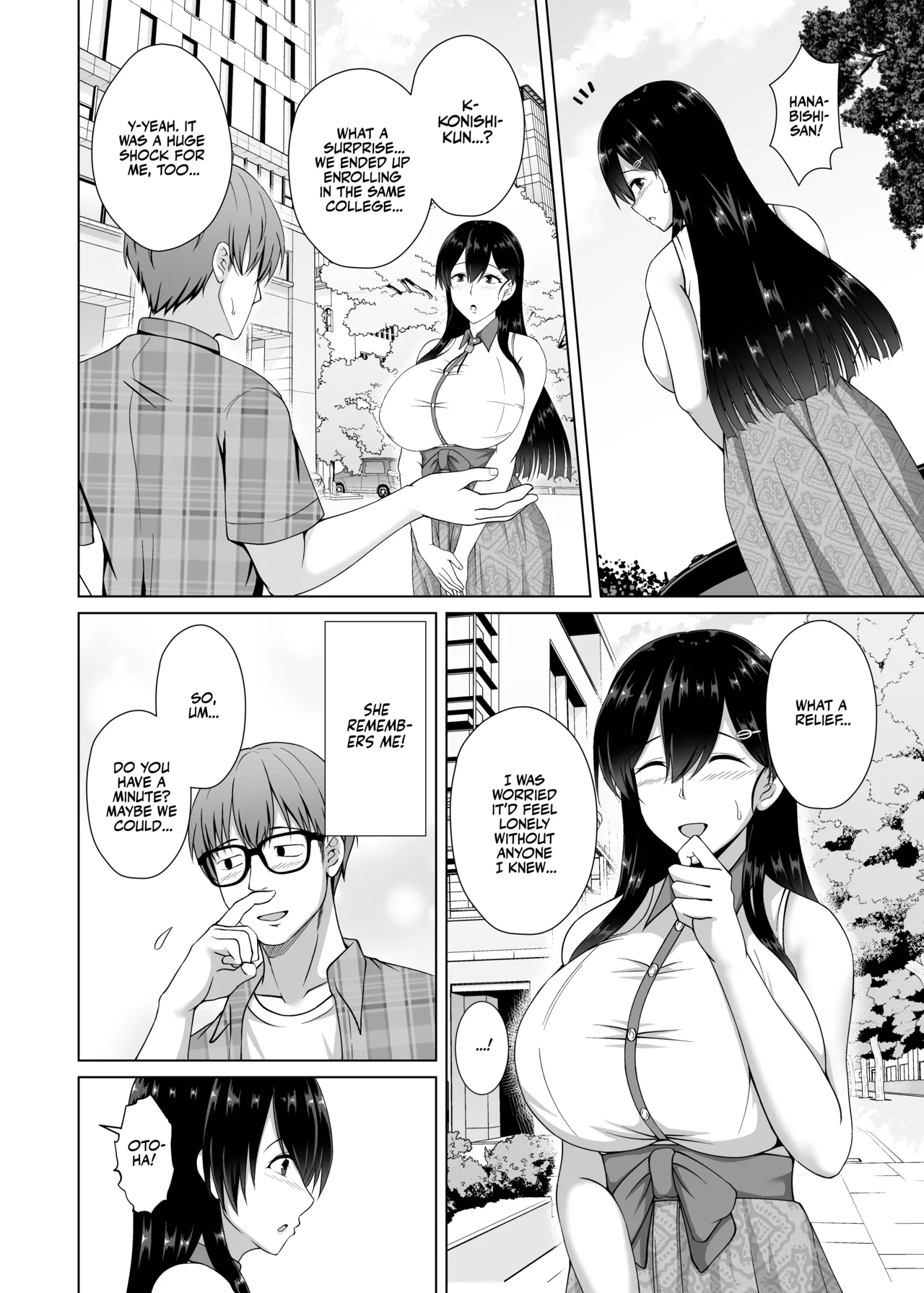 Kanojo ga Kami o Someta Wake ~Kataomoi no Seiso Kurokami Ojou-sama ga Boku no Shiranai Tokoro de Otoko no Aji o Oboeru Hanashi~ Chapter 1 - page 8