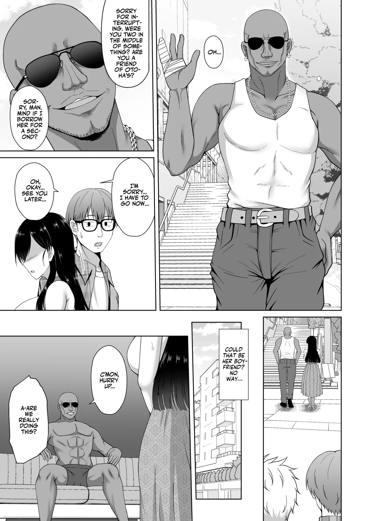 Kanojo ga Kami o Someta Wake ~Kataomoi no Seiso Kurokami Ojou-sama ga Boku no Shiranai Tokoro de Otoko no Aji o Oboeru Hanashi~ Chapter 1 - page 9