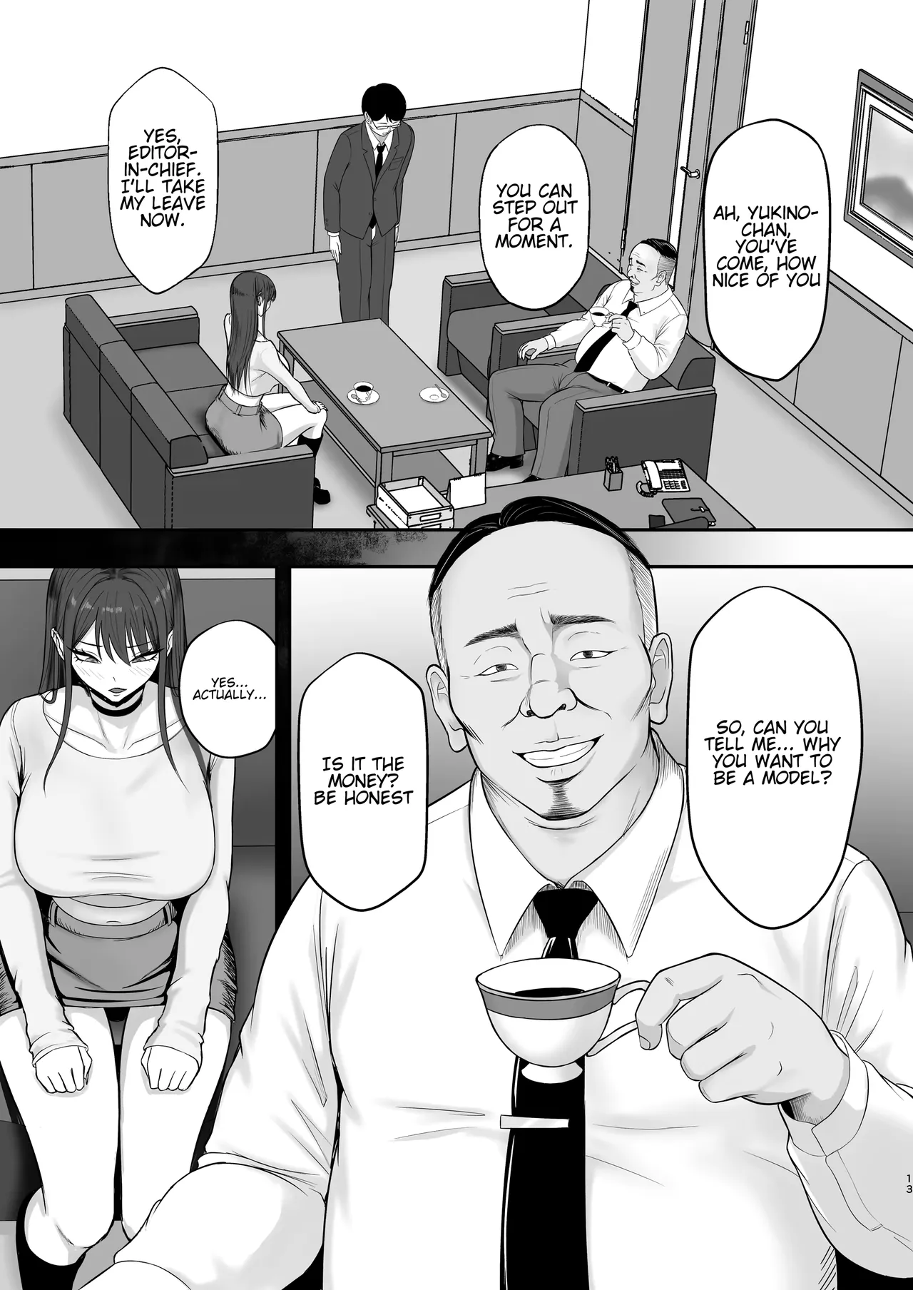 The result of joining the modeling agency I’ve always admired... Chapter 1 - page 12