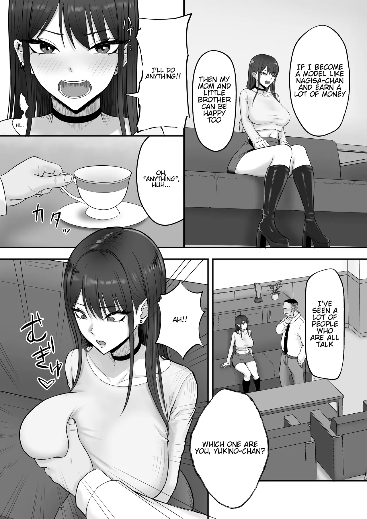 The result of joining the modeling agency I’ve always admired... Chapter 1 - page 14