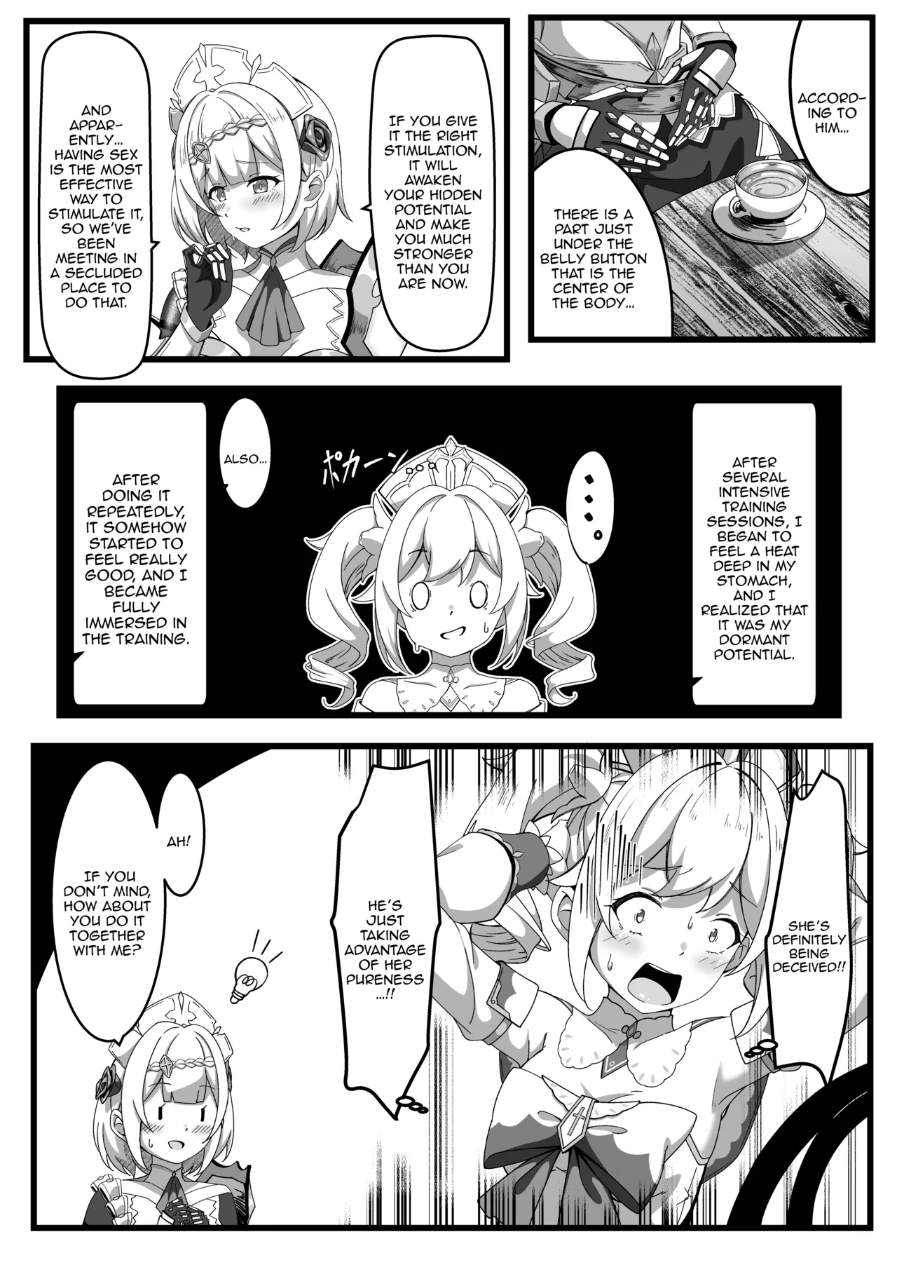 Issho ni Seichou Shichaimashou! Chapter 1 - page 11