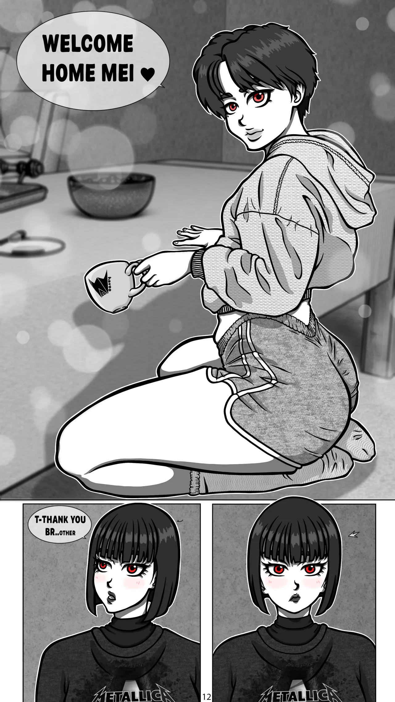 My Goth Futa Sis is Huge - Havoo Chapter 1 - page 14