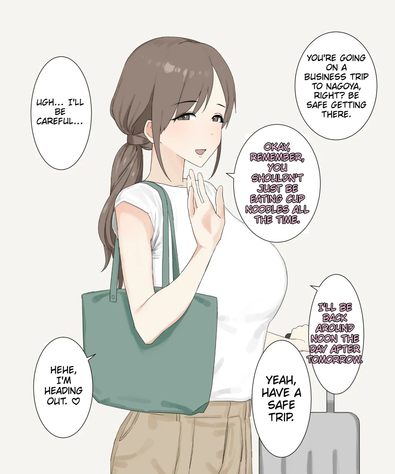 My Seemingly Pure Wife and Her Ex-Boyfriend at Her Business Trip Destination... Chapter 1 - page 2