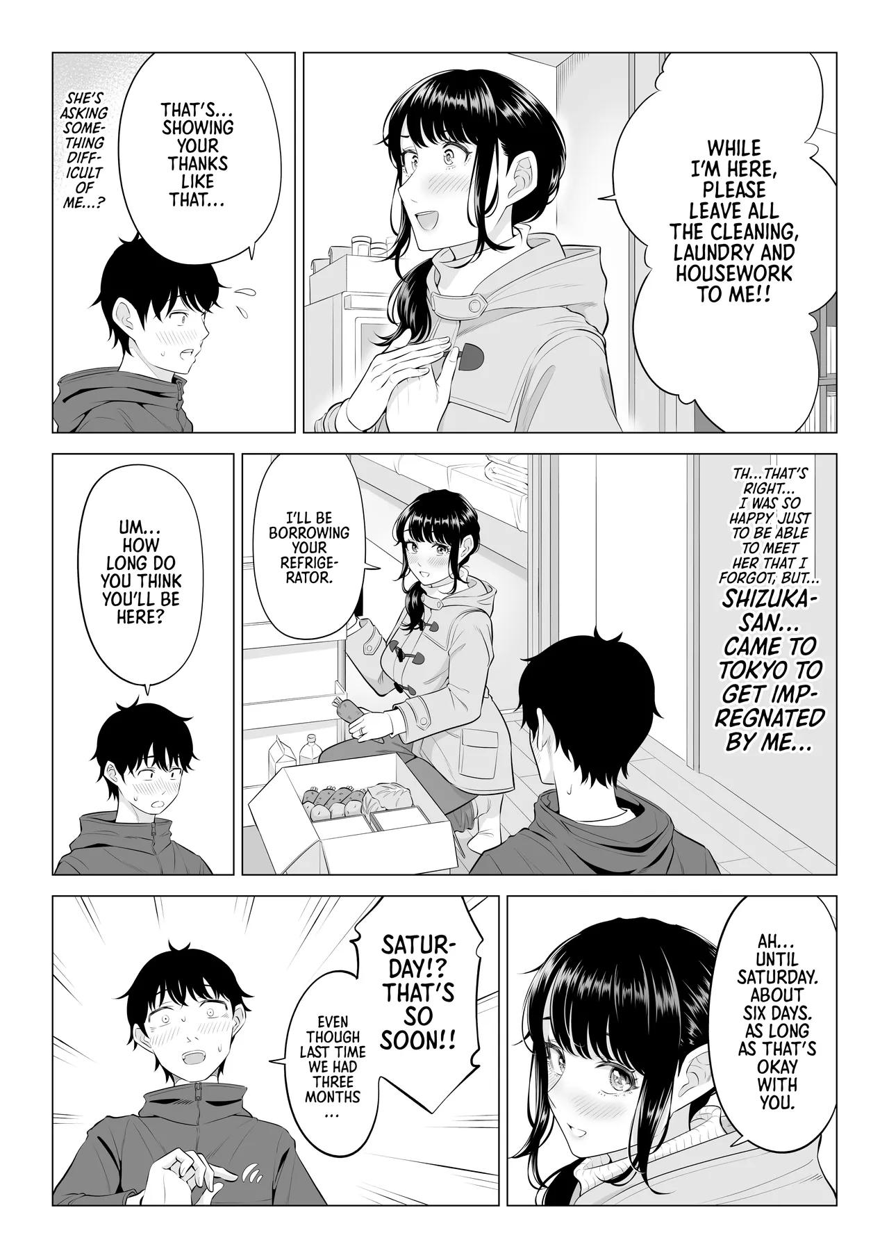 Ore ga Dairi Tanetsuke Suru Koto ni Natta Hitozuma Tachibana Shizuka-san wa Nannimo Shiranai!! Sono 2 Chapter 1 - page 12