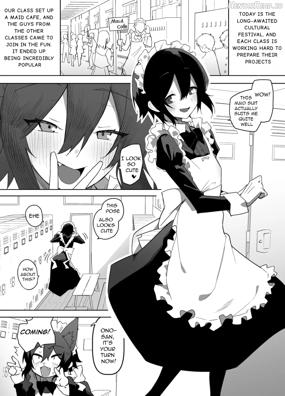 Nonke na Ore ga Doukyuusei ni Me o Tsukerare Mesu Ochi Suru Hanashi Chapter 1 - page 2