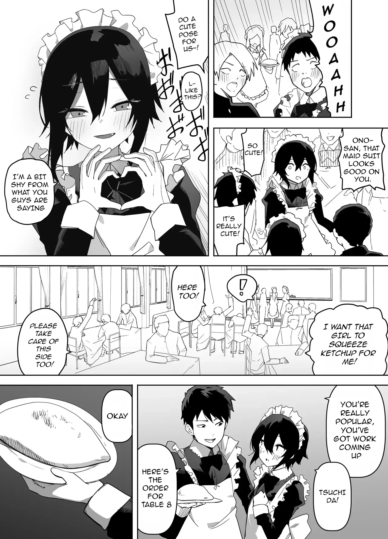 Nonke na Ore ga Doukyuusei ni Me o Tsukerare Mesu Ochi Suru Hanashi Chapter 1 - page 3