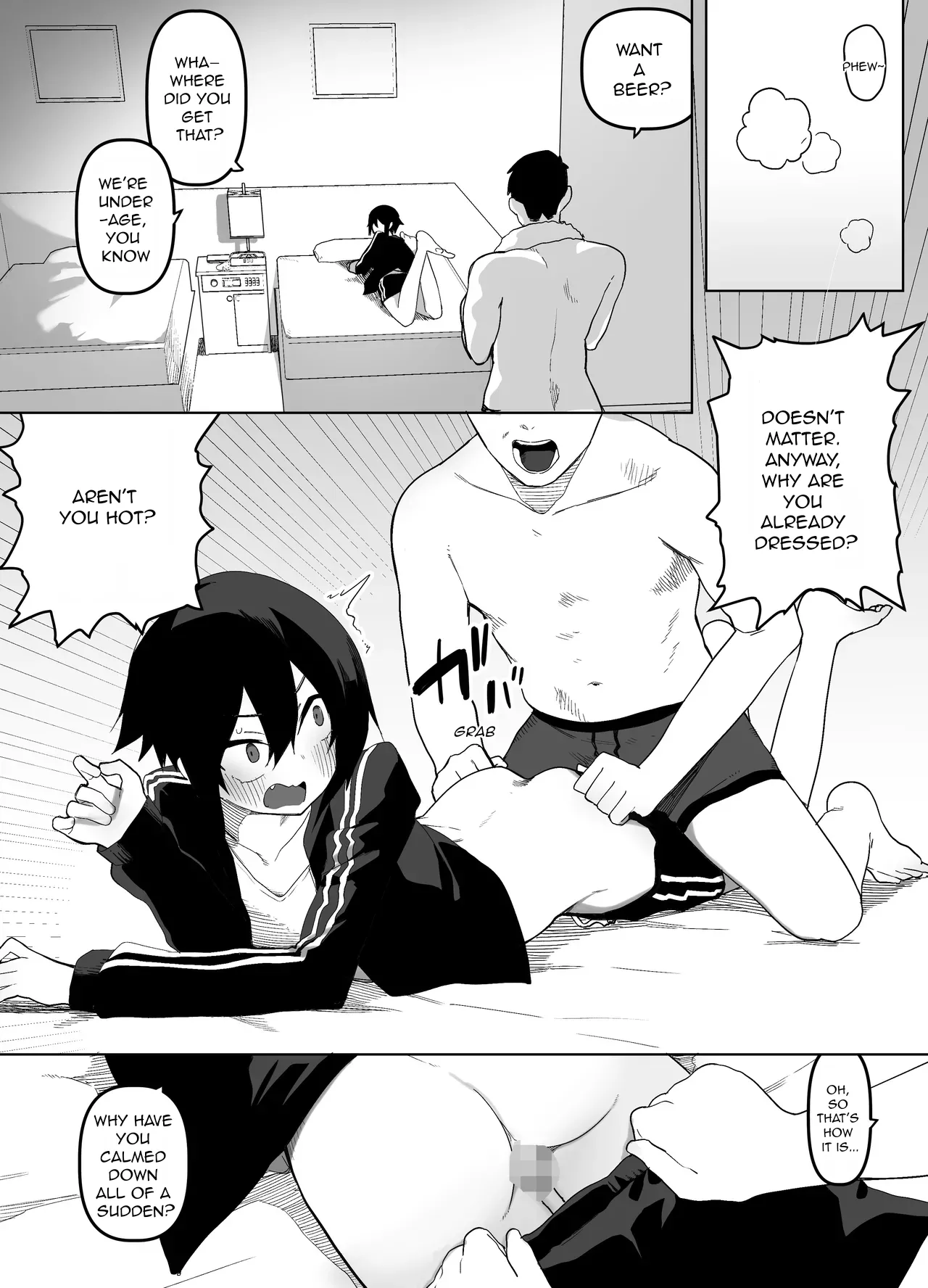Nonke na Ore ga Doukyuusei ni Me o Tsukerare Mesu Ochi Suru Hanashi Chapter 1 - page 34