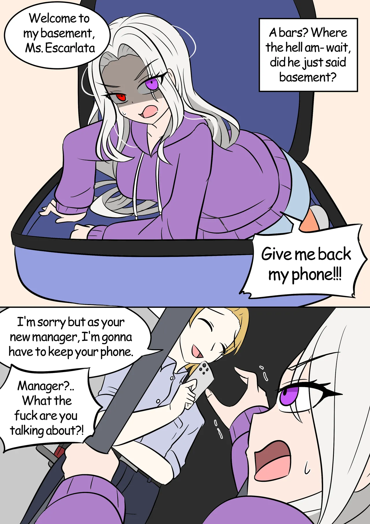 Waking up as OC Chapter 1 - page 12
