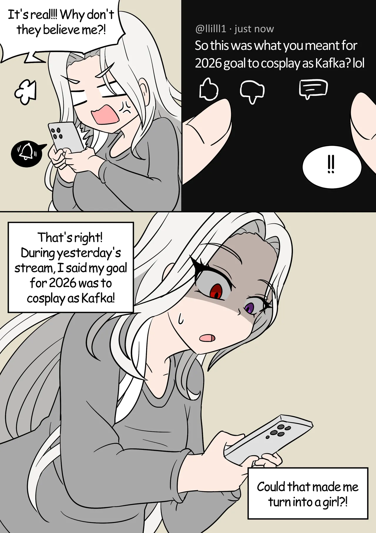 Waking up as OC Chapter 1 - page 6