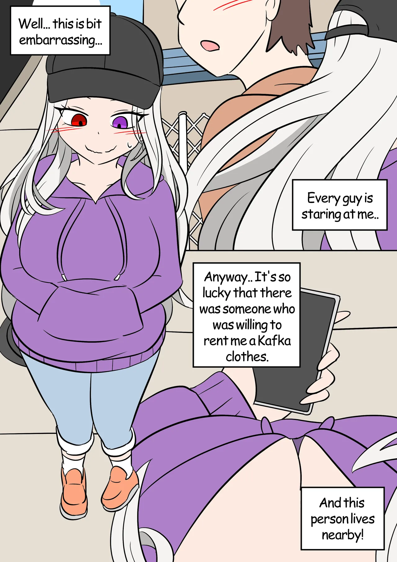 Waking up as OC Chapter 1 - page 8
