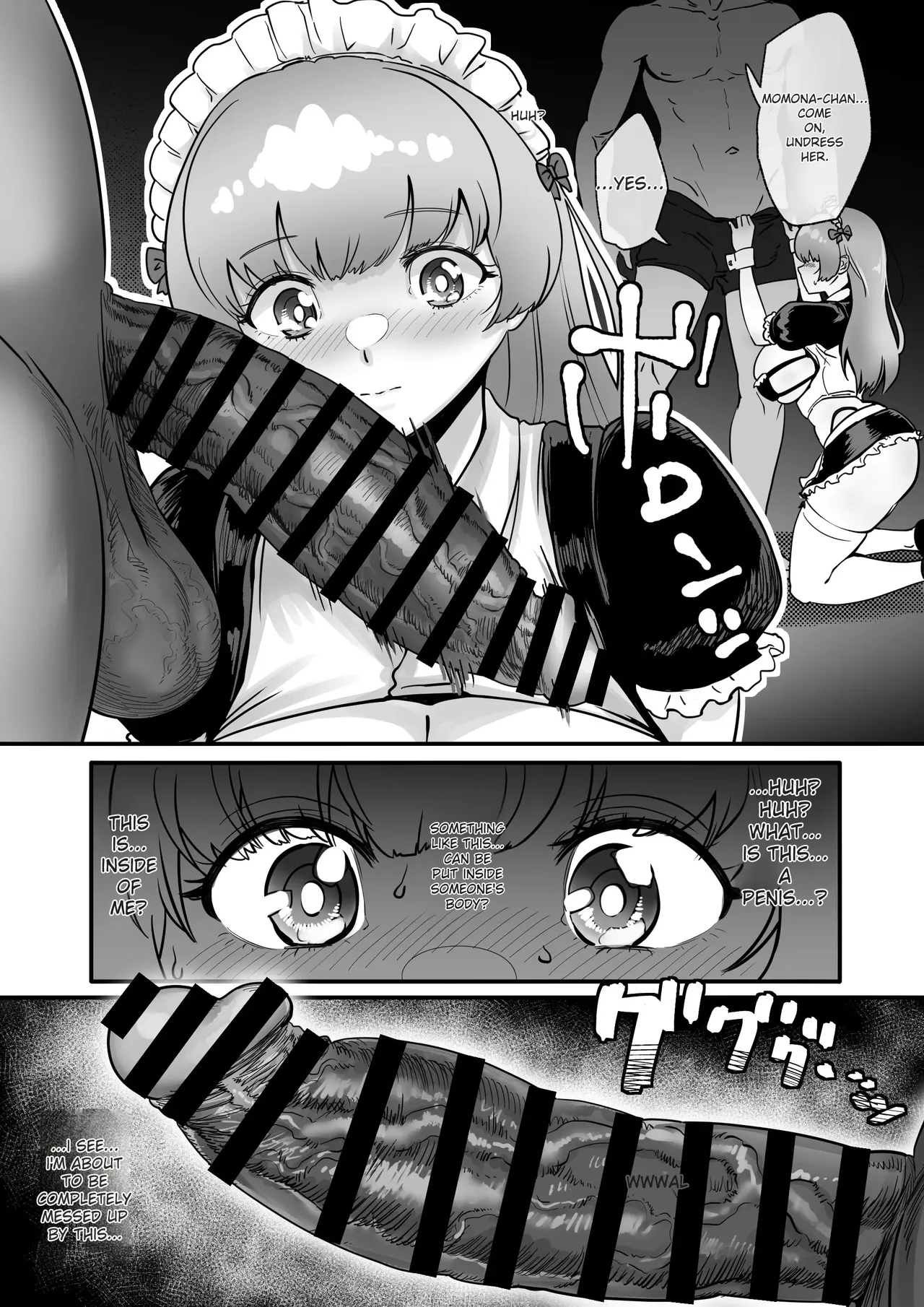 A story about Momona, an aspiring idol who was supposed to end up with her childhood friend, but becomes an older man’s mistress. Chapter 1 - page 33