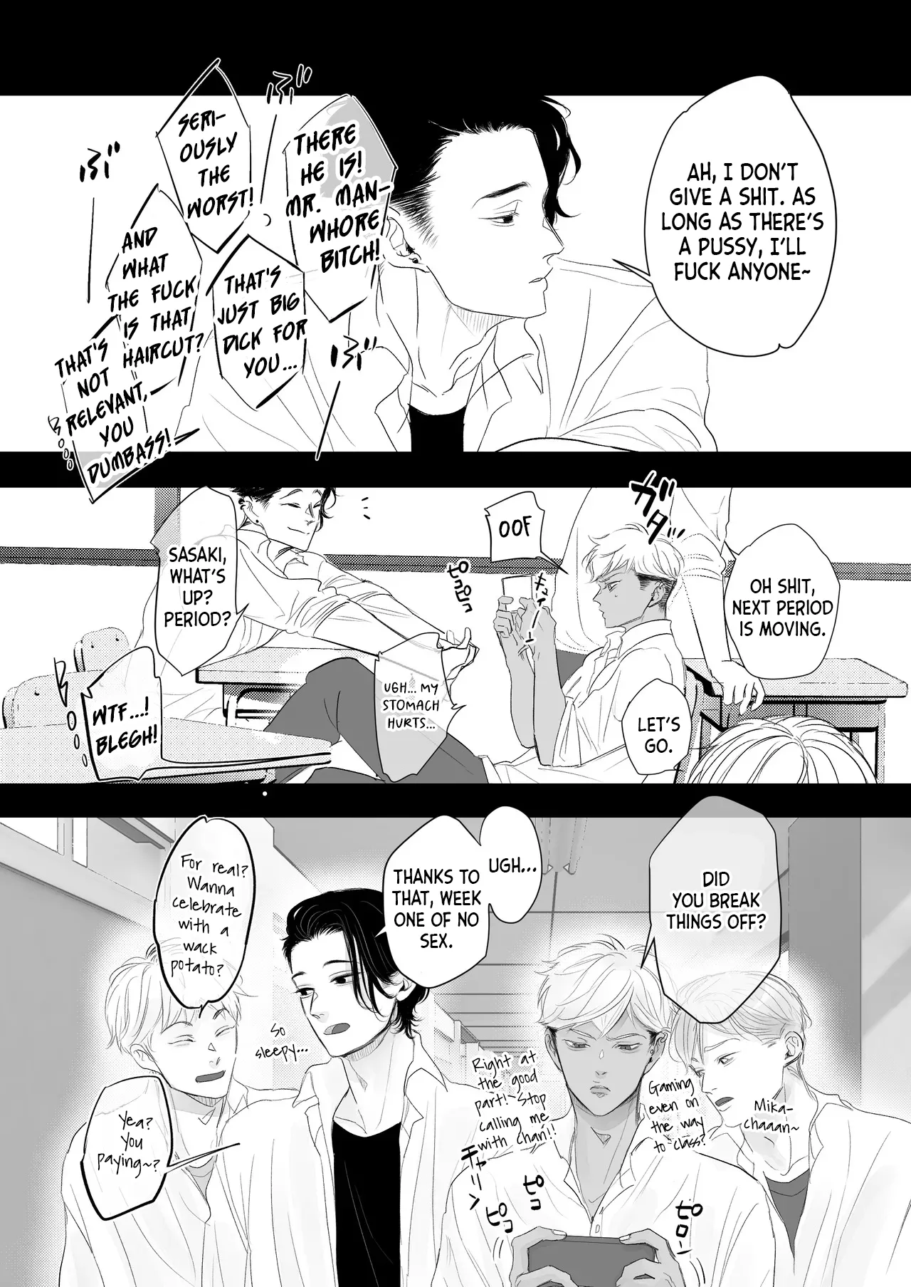 Kantoboi-kun, Yujin no Seiheki ga Yabatta Chapter 1 - page 9